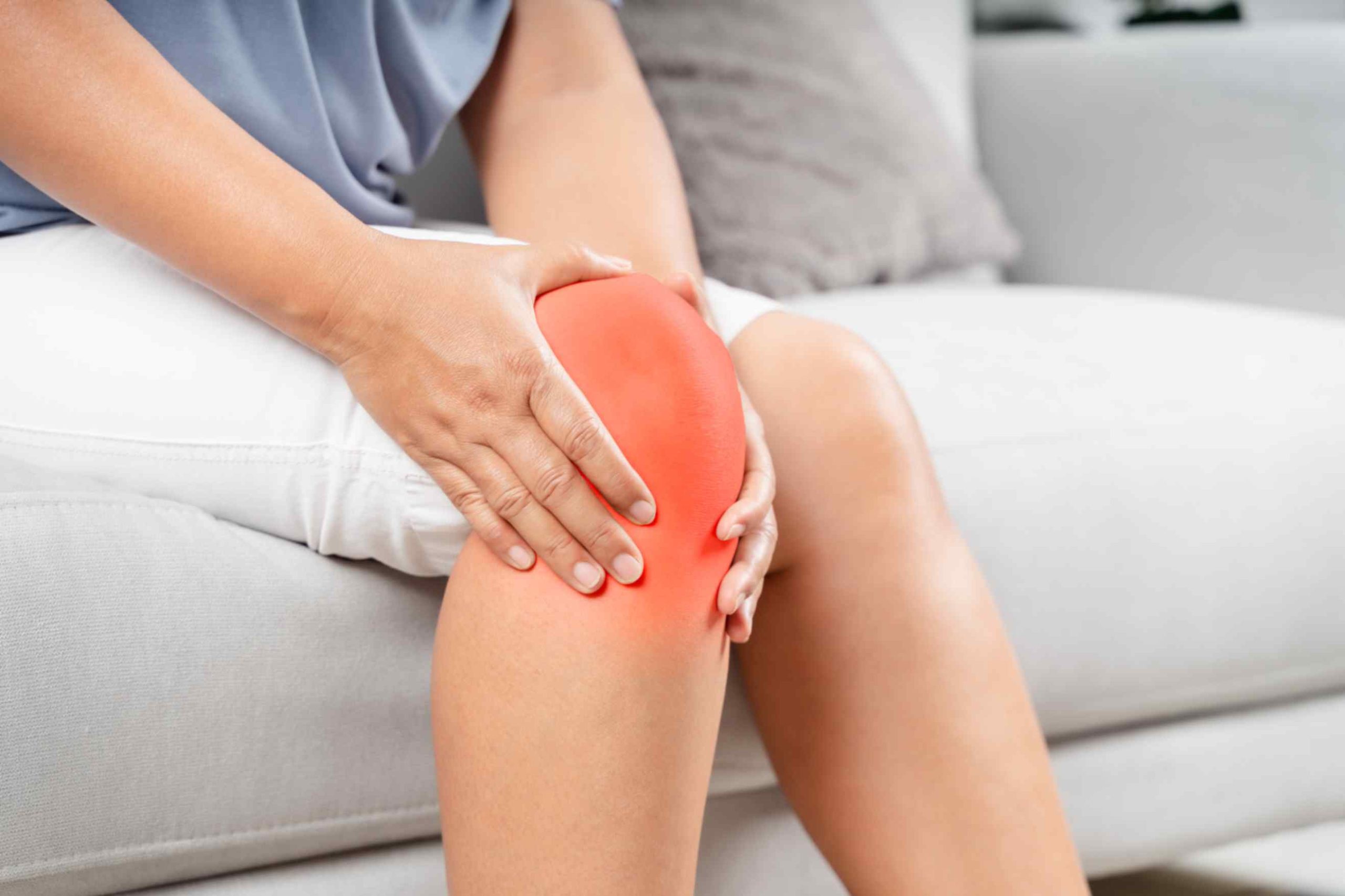 Patient with knee pain assessment